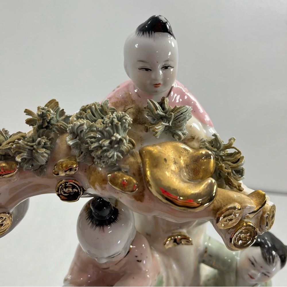 Rare vintage Japanese large statue - Picture 3 of 12
